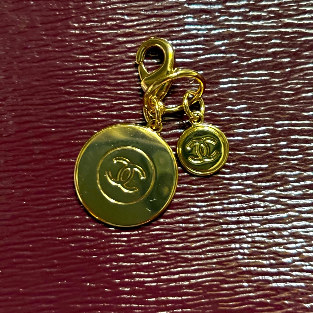 Authentic Chanel Gold Charm